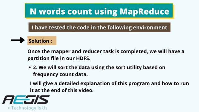 Map Reduce Tutorial: Learn To Implement Hadoop Unique Word Count Example: Aegis SoftTech смотреть онлайн