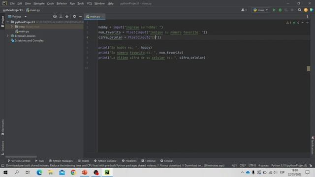 4. Función Input y (str int float) || Curso Python || Programmer ES смотреть онлайн