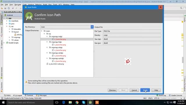 Change Launcher icon in android смотреть онлайн