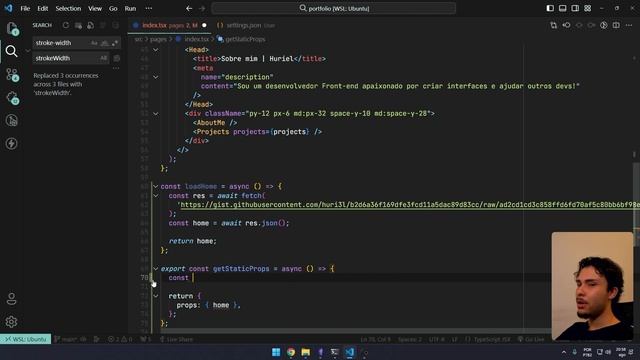 Requisições à APIs com getStaticProps - Next.js смотреть онлайн
