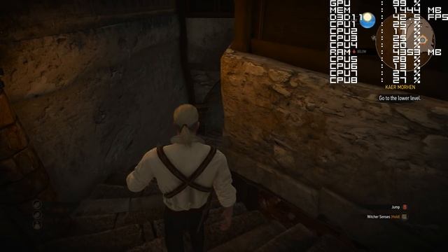 Witcher 3 ULTRA performance test GTX 770 60 FPS смотреть онлайн