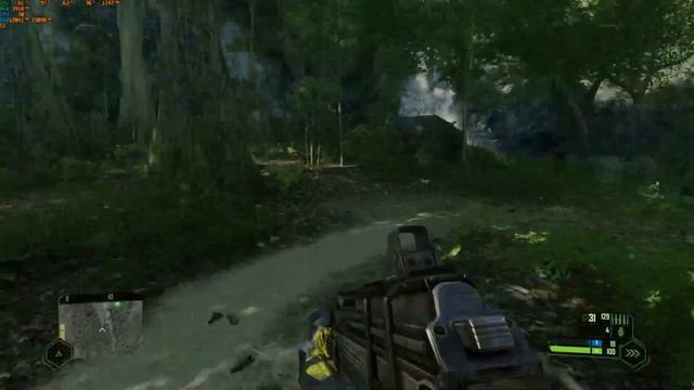 Старая игра с новой графикой .Crysis Remastered смотреть онлайн