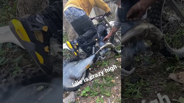 Yz 125 idle high ?? смотреть онлайн