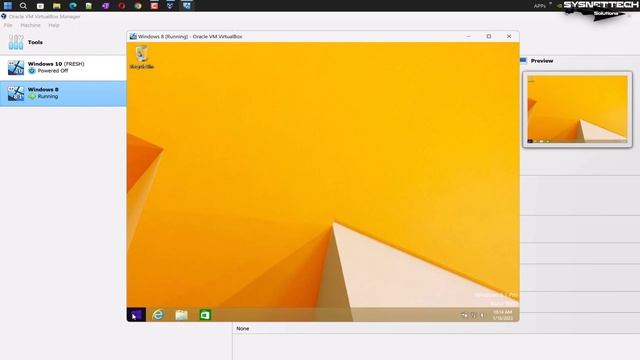 How to Install Windows 8 / 8.1 on VirtualBox 7.0 (NVMe Disk) | SYSNETTECH Solutions смотреть онлайн