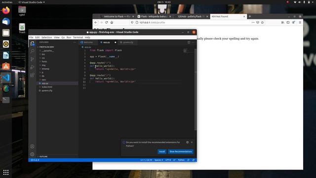 Membuat Web Dengan Flask Python | Cocok Untuk Web Service & Api смотреть онлайн
