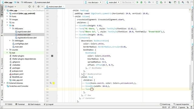 Taxi Booking App Flutter & Firebase - Search Destination | Add Office & Home Address to Google Maps смотреть онлайн