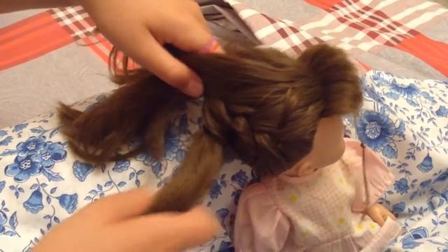 Видеоурок плетения колоском на примере куклы смотреть онлайн