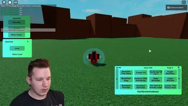 Roblox Aqua Hub Script Showcase смотреть онлайн