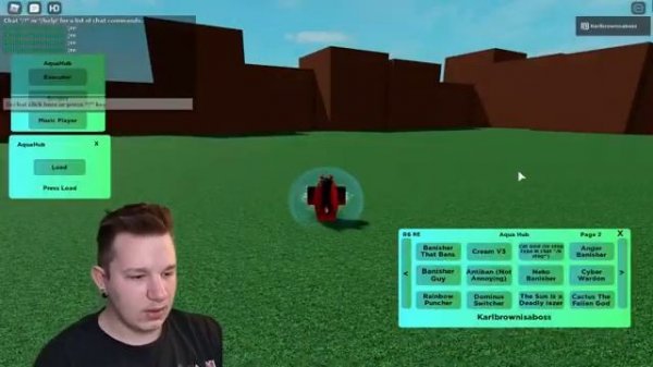 Roblox Aqua Hub Script Showcase