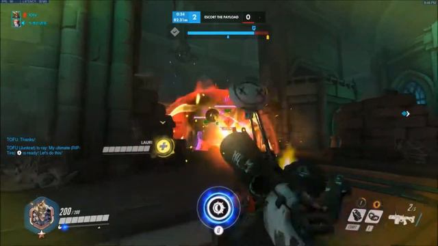 【DTDodo】Overwatch 2018 5 18 Tracer on Blizzard World RK (ft,Ray,Eso смотреть онлайн