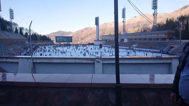 Открытие катка на Медеу / Алматы ноябрь 22 смотреть онлайн