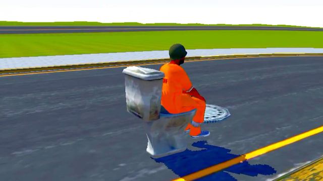 Начало Большой Гонки. №Срущий негр #skibiditoilet #hyppersandbox