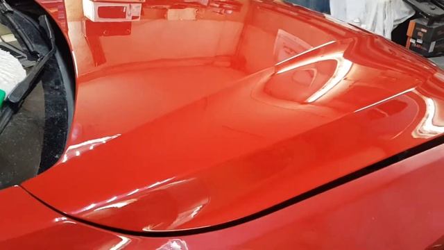 полироль 3D,полирую лак GLASURIT 923-666 смотреть онлайн