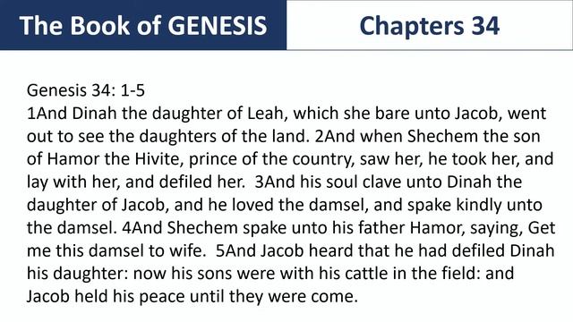 Genesis 33,34,35 Lesson #36, 26-November-2023 смотреть онлайн