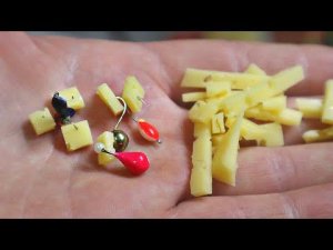 Можете не верить но на это вся рыба клюет не хуже чем на мотыля! Как ловить рыбу зимой на сыр?