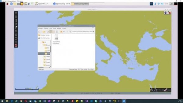 4. OpenCPN : Installation de cartes.