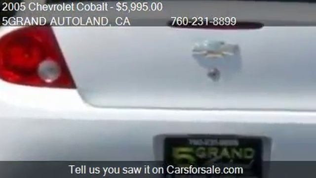 2005 Chevrolet Cobalt Base 4dr Sedan for sale in Oceanside, смотреть онлайн