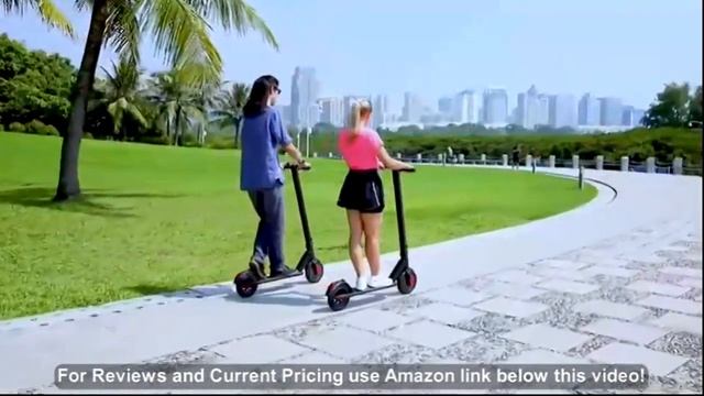 MEGAWHEELS S5 Electric Scooter, 13 Miles Long Range Battery, Up to 15.5 MPH, 8.5" Pneumatic Tir смотреть онлайн