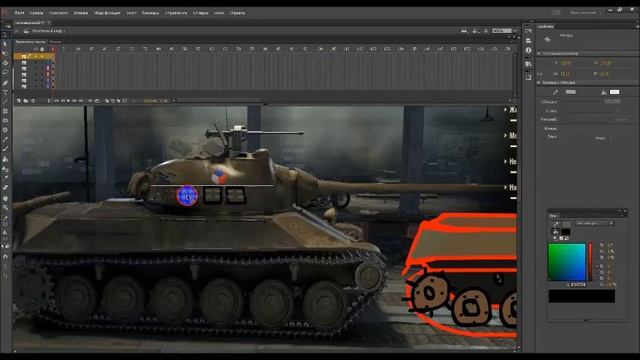 Как нарисовать танк TVP T 50 51 смотреть онлайн