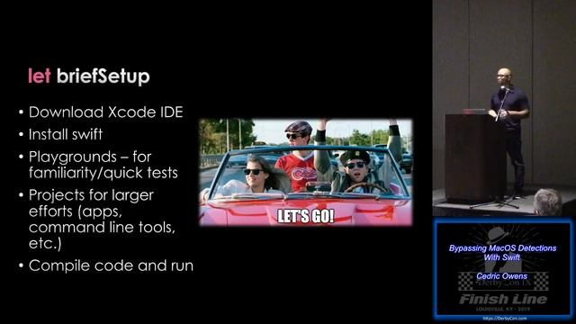 Stable 00 Bypassing MacOS Detections With Swift Cedric Owens смотреть онлайн