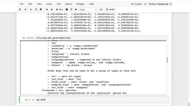 Formatting a NumPy Array | Pythonic Code Part 4 смотреть онлайн
