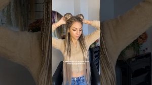 Какие причёски можно делать с дредами, косами, де-дредами. Как сделать пучки из дред.