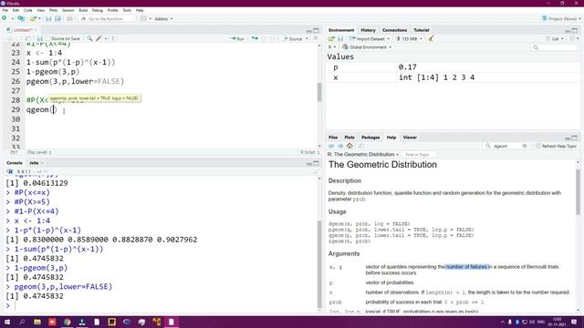 Geometric and Negative binomial distribution || IFOA || IAI || R programming смотреть онлайн
