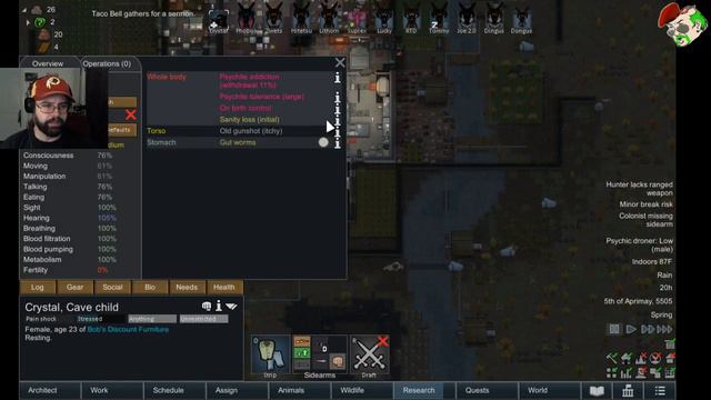 Stolf plays Lovecraft Rimworld 3 - 41 смотреть онлайн