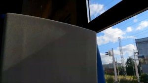 Из окна поезда: от Казанского вокзала до Выхино на экспрессе РЭКС / Видео про поезда