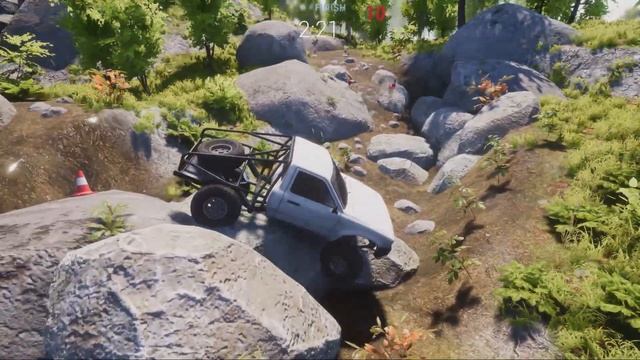 Pure Rock Crawling - Backwards