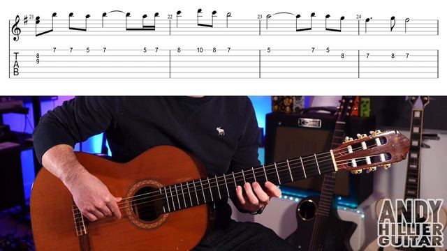 Hogwarts Legacy A Portrait Of Love Guitar Tutorial смотреть онлайн