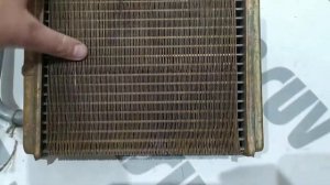 Радиатор отопителя Нива 2121 (печка) Медный