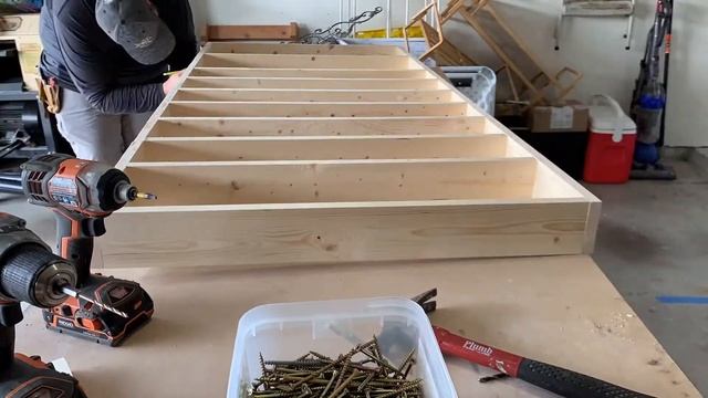 DIY Sliding Pantry | Use the Dead Space Next to Your Fridge! смотреть онлайн