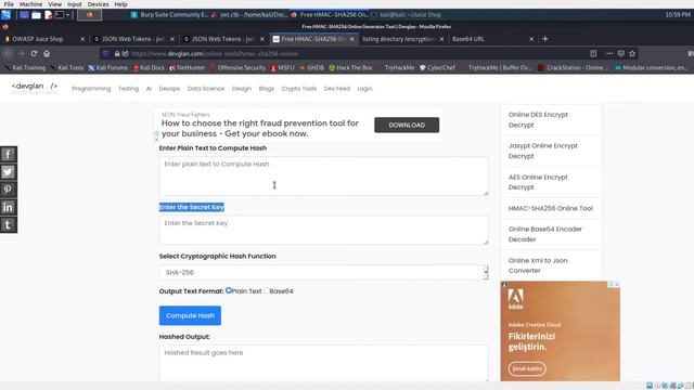 Forged Signed JWT - OWASP Juice Shop