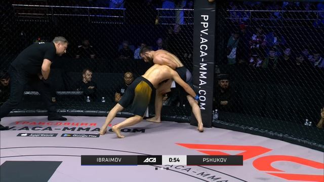 Рыскулбек Ибраимов vs. Азамат Пшуков | Ryskulbek Ibraimov vs. Azamat Pshukov | ACA 164 смотреть онлайн