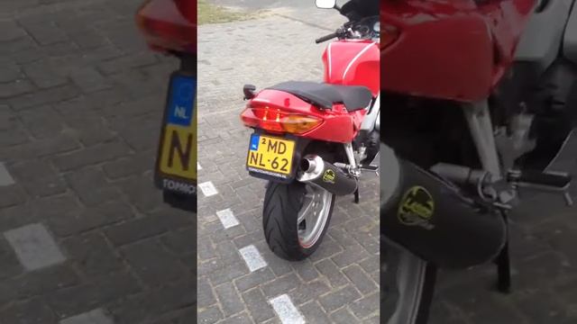 Honda VFR 800 FI RC46 50th anniversary edition 2000 with Laser Hotcam (without db killer) смотреть онлайн
