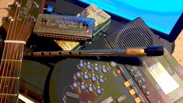 She Moved Through The Fair (Whistle, Guitar, Harmonica & Yamaha QR10) смотреть онлайн