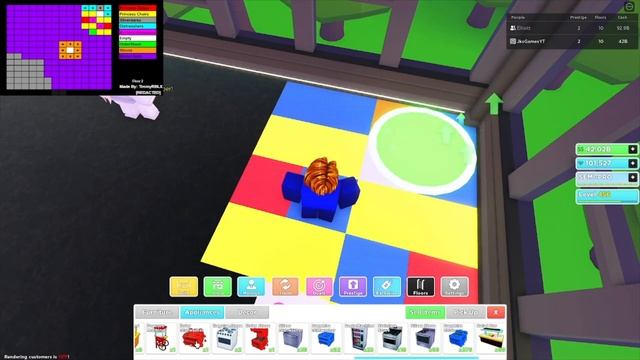 This is the BEST F2P layout for customers! (12k per hour!) Roblox My Restaurant смотреть онлайн