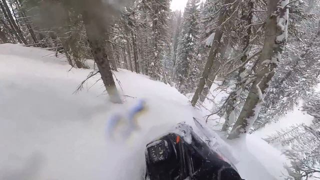 Riding the 2024 Ski Doo TURBO R Freeride...Epic POW at Teton Basecamp! смотреть онлайн