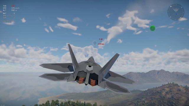 F-22 RAPTOR IN War Thunder смотреть онлайн