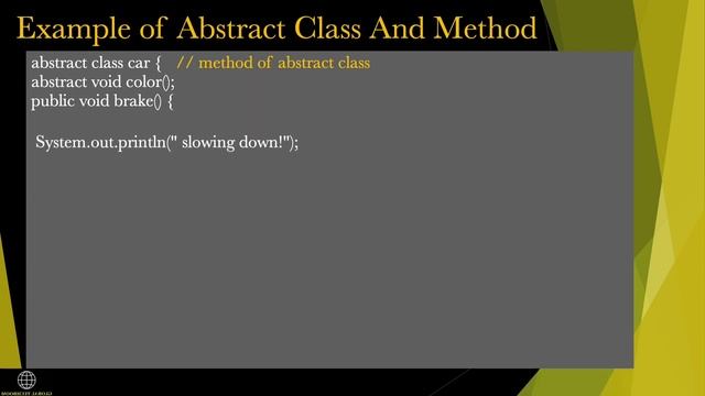 Abstract class in Java with examples || Learn Abstraction in Java смотреть онлайн