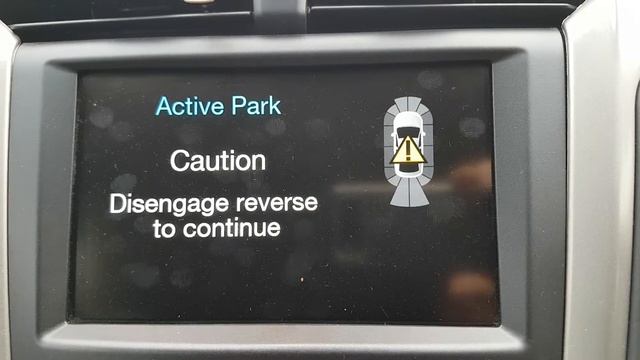 Ford Mondeo vignale reversing camera and self parking смотреть онлайн