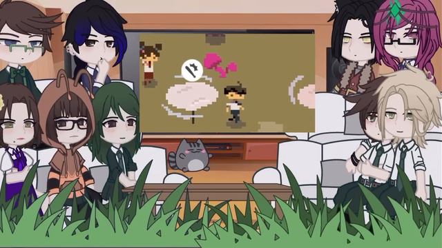 Реакция персонажей 