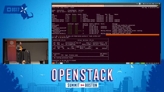 Canonical - Using Kubernetes and OpenStack for CPU and GPU Intensive Workloads смотреть онлайн