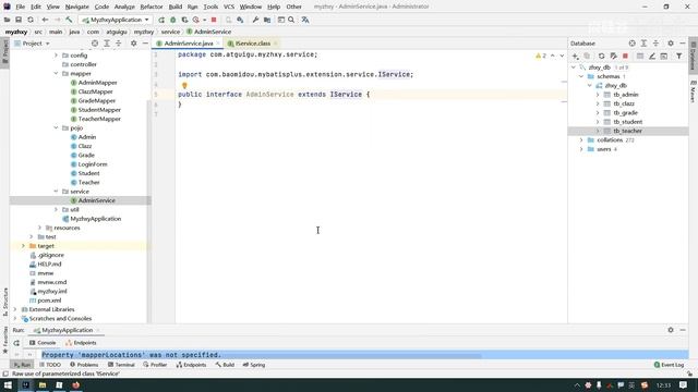 11 尚硅谷 智慧校园 项目搭建之准备mapper和service 高清 1080P смотреть онлайн