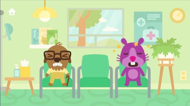 Лечим Животных в Больнице! Играем в Доктора Sago Mini World смотреть онлайн