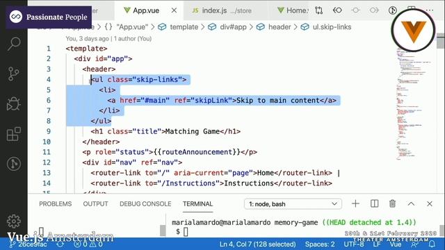 Maria Lamardo - Vue Announcer - Content Loading That Isn't Broken - Vue.js Amsterdam 2020 смотреть онлайн