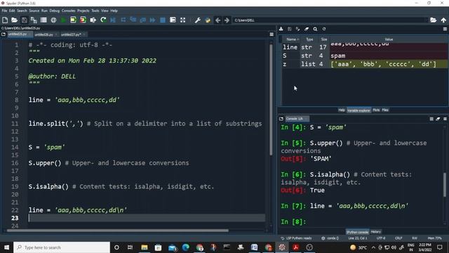 Pythons Basics 9 Strings смотреть онлайн