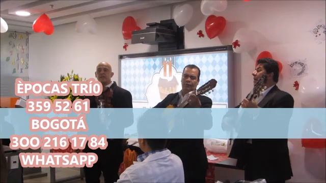 SERENATAS EN BOGOTA TRIO MUSICAL 31O4768485 BOLEROS VIOLINISTA BALADA BACHATA ROCK EN ESPAÑOL смотреть онлайн