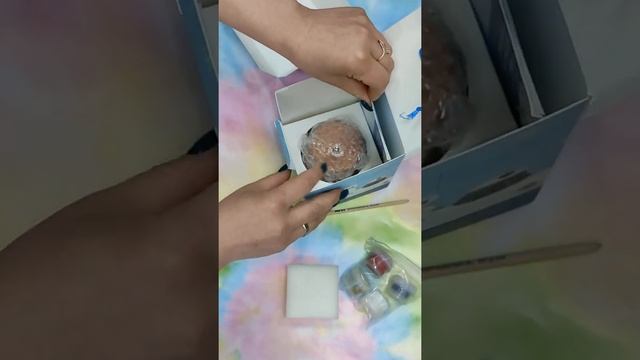 Арти распаковка набора Сказочный домик подсвечник для росписи смотреть онлайн